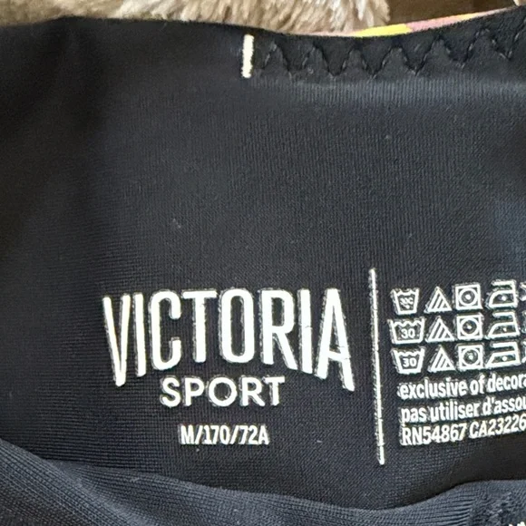 Mystical Blue and Pink Celestial Print Leggings - Picture 2 of 4